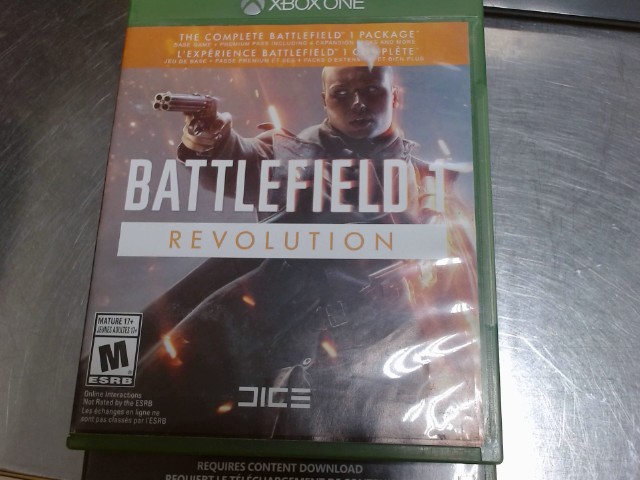 Battlefield 1 revolution xbox one