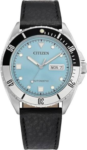 Citizen sport automatic blue dial watch