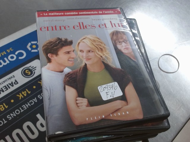 Entre elles et lui dvd