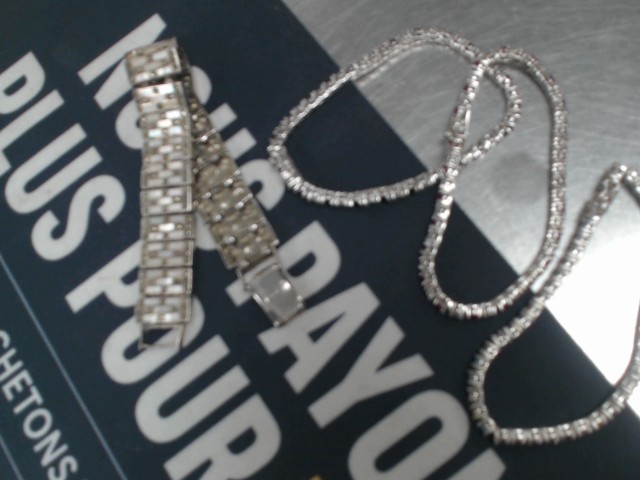 Lot mini bracelet argent