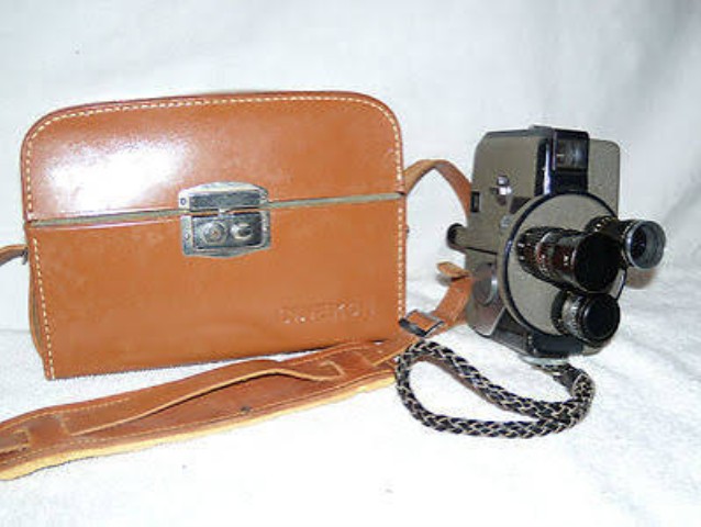 Vintage cinekon eight 8mm with travelbag