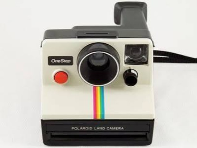 Polaroid land camera one step used