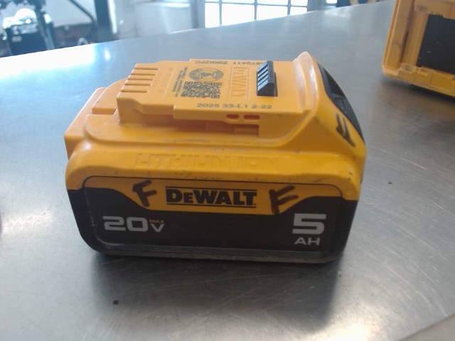 Batterie 5ah dewalt tag f