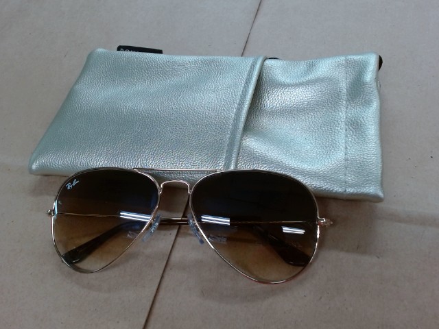 Lunette rayban aviator dor�