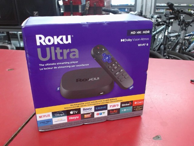 Box tv roku dans boite