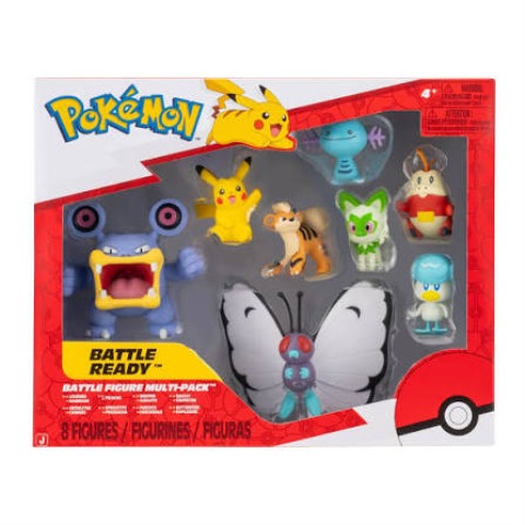 Pokemon figurine battle ready