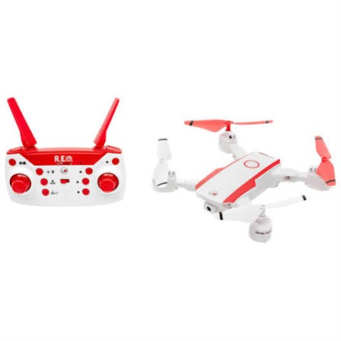 Drone rouge et blanc