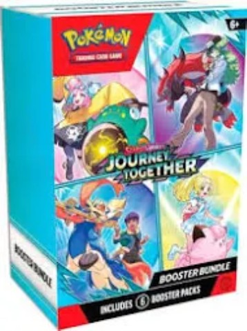 Pokemon booster bundle journey together