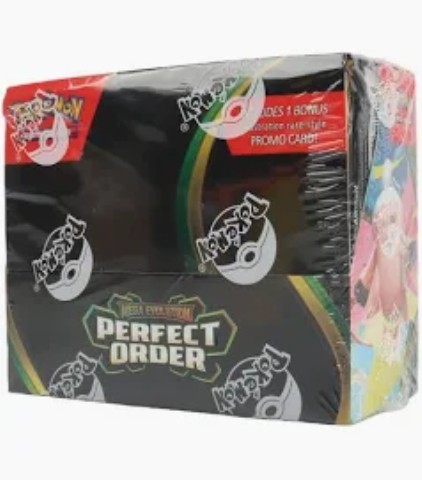 Pokemon  perfect order booster box