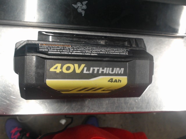 Battery ryobi 40v 4ah