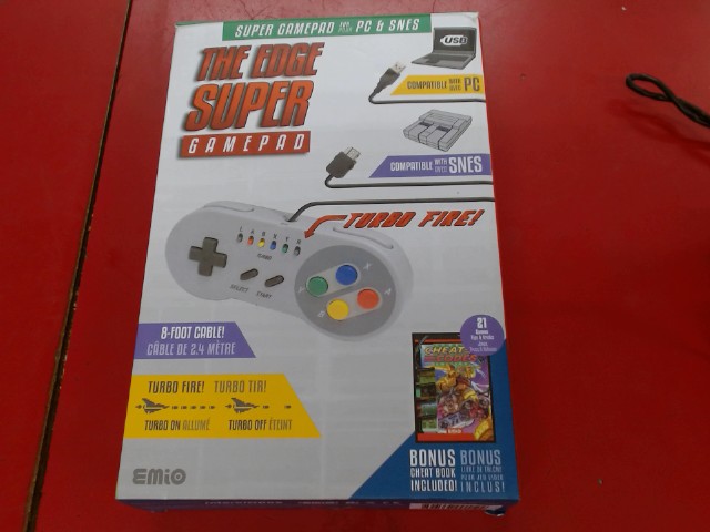 The edge super gamepad pour pc/snes