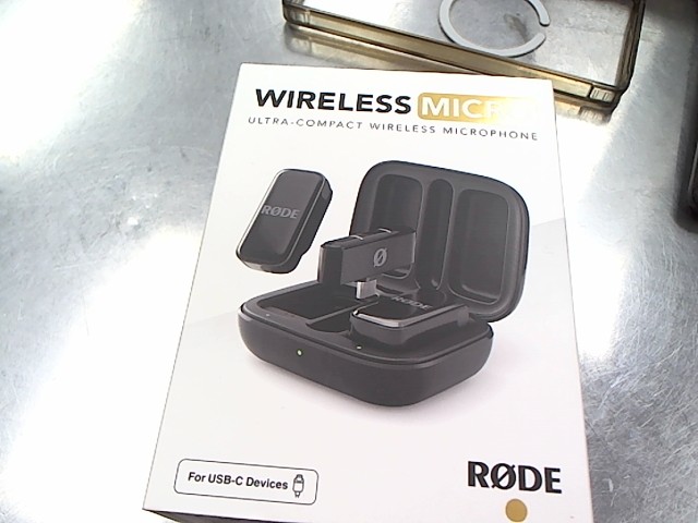 Wireless micro rode usb-c