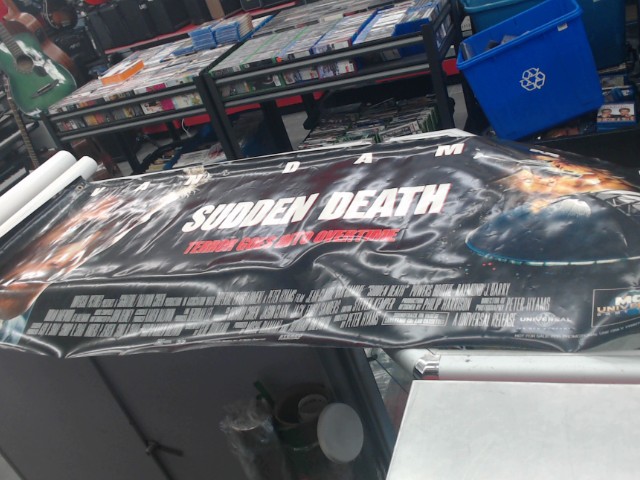 Jcvd sudden death vinyle 60x24