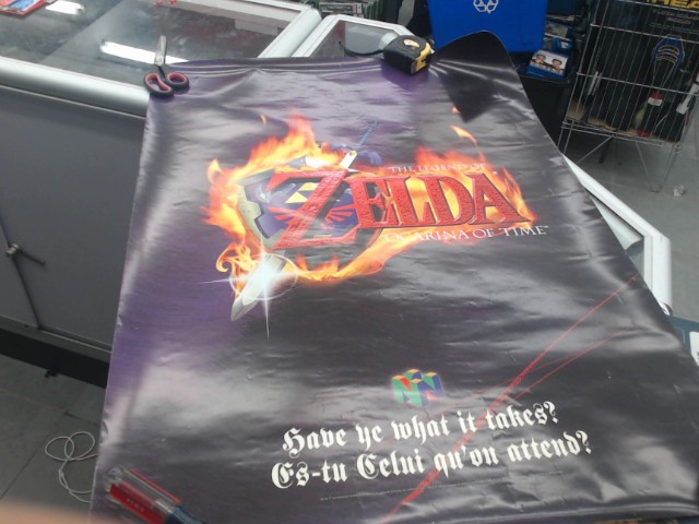 Promo ocarina of time 38x27