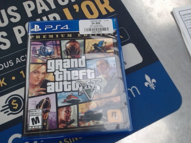 Gta v premium edition ps4