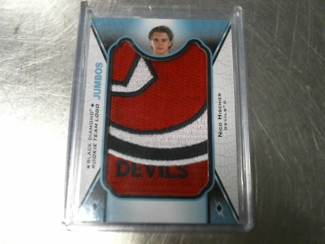 Nico hischier rookie logo jumbo patch