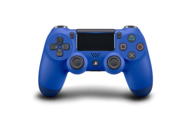 Manette ps4 bleue