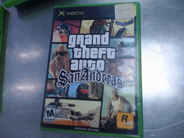 Grand theft auto san andreas
