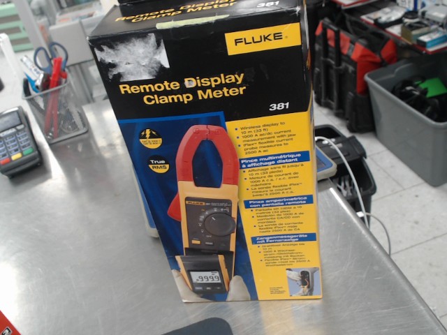 Clamp meter remote display
