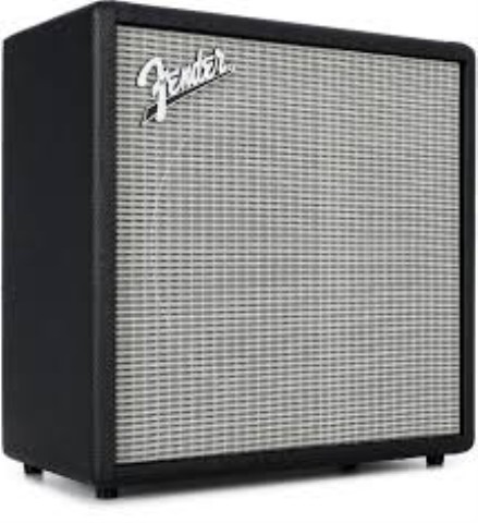 Ampli fender devant gris