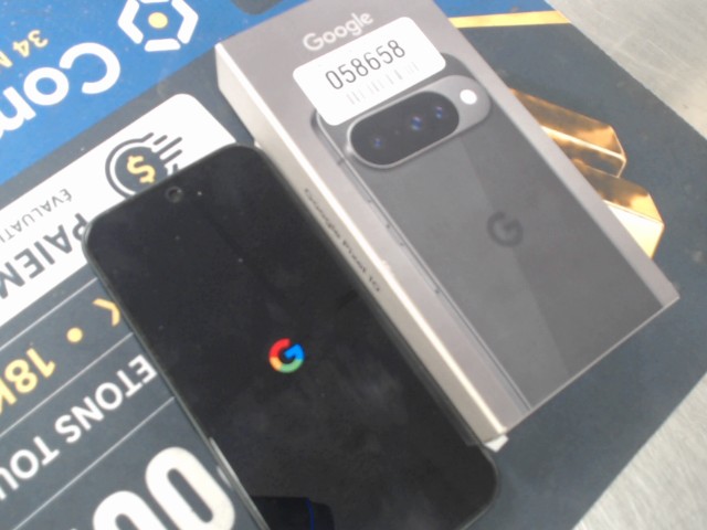 Google pixel 10 telephone dans boite