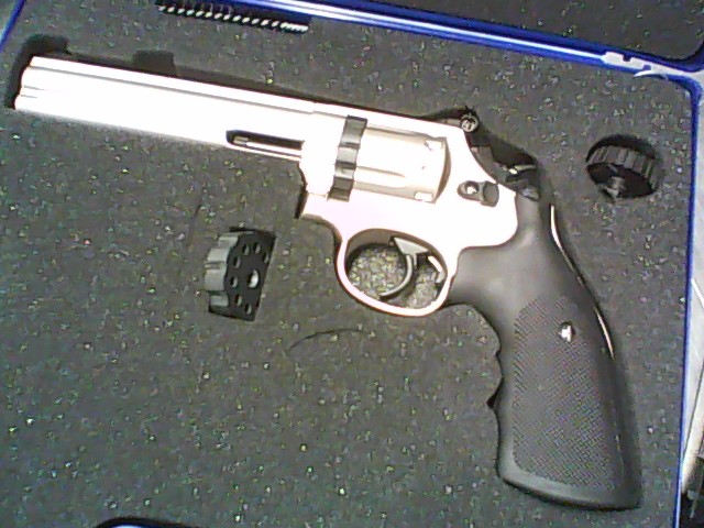 Revolvere smith wesson in case + acc