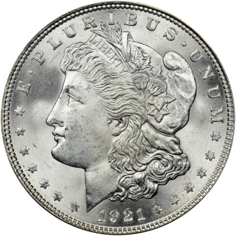 Usa 1921 philadelphia silver coin