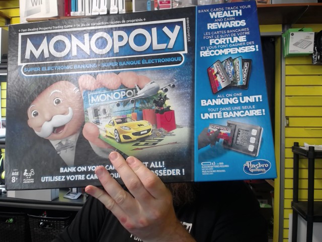 Jeu monopoly super banque electronic