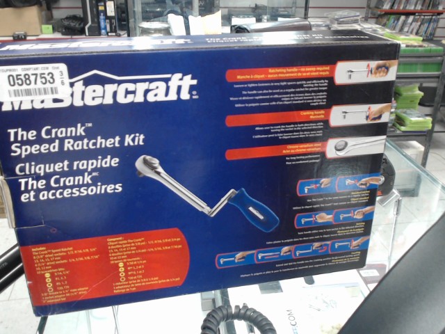 Mastercraft the crank speed ratchet kit