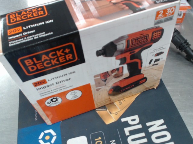Impact driver avec batt. et charg.