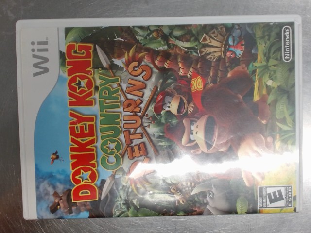 Donkey kong country returns wii