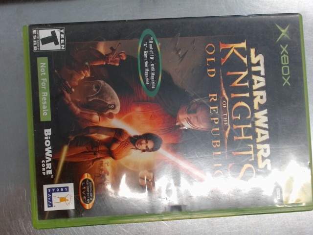 Star wars kotor xbox
