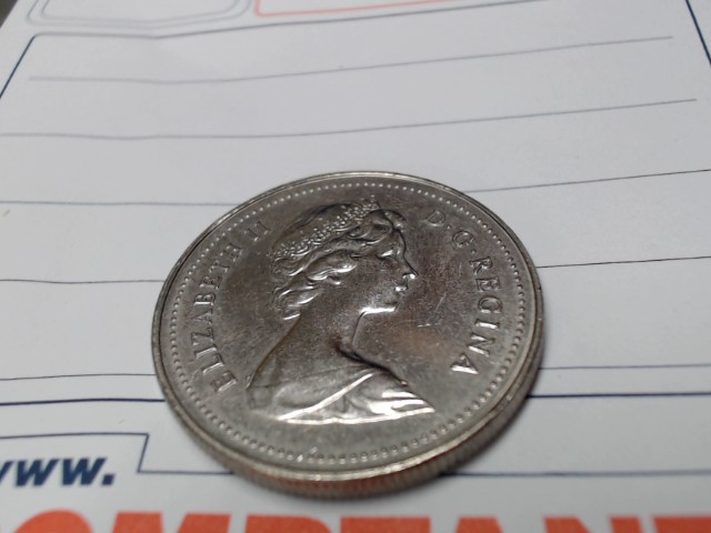 Piece de monnaie canadienne