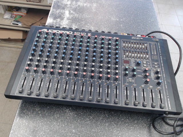 12-channel powered mixer 1212