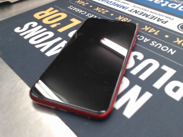Iphone xr rouge 64gb 98%batt.