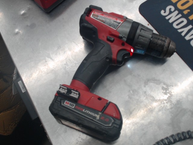 Perceuse milwaukee brushless +batt 2.0ah