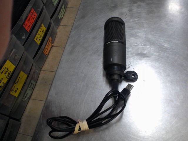 Micro audio-technica + fil usb