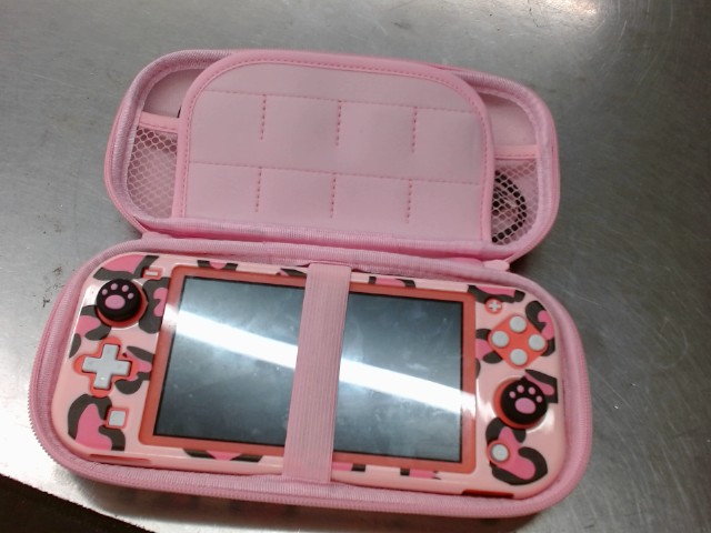 Nintendo switch rose avec case