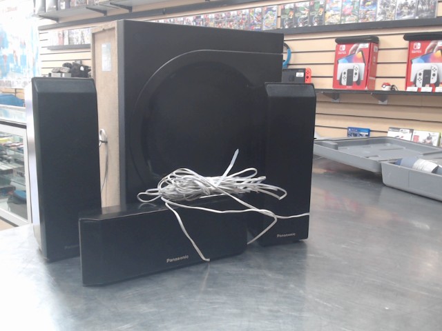 Lots de 4 speaker panasonic