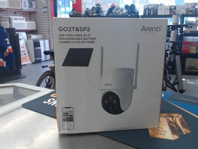 Camera and solar panel wifi brand new