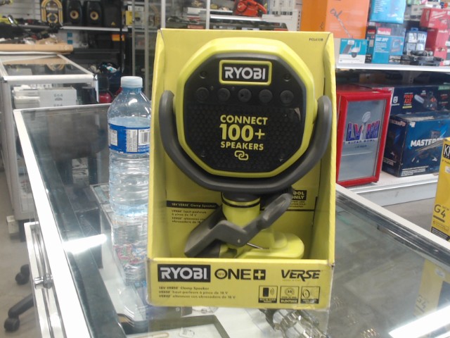 Ryobi 18v clamp speaker