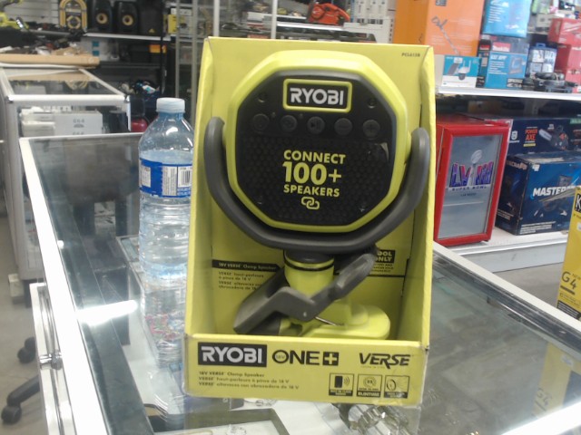Ryobi 18v clamp speaker