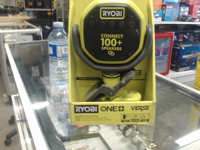Ryobi 18v clamp speaker