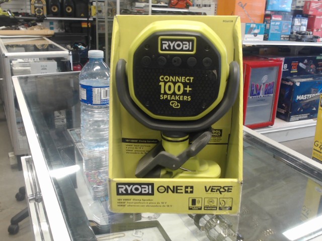 Ryobi 18v clamp speaker