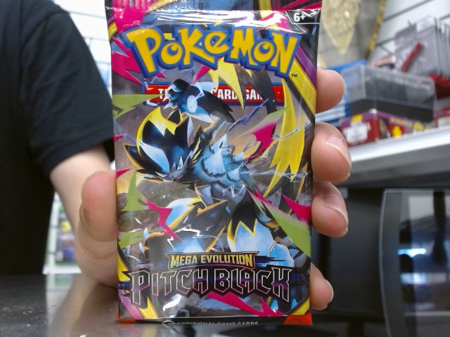 Paquet carte pitch black