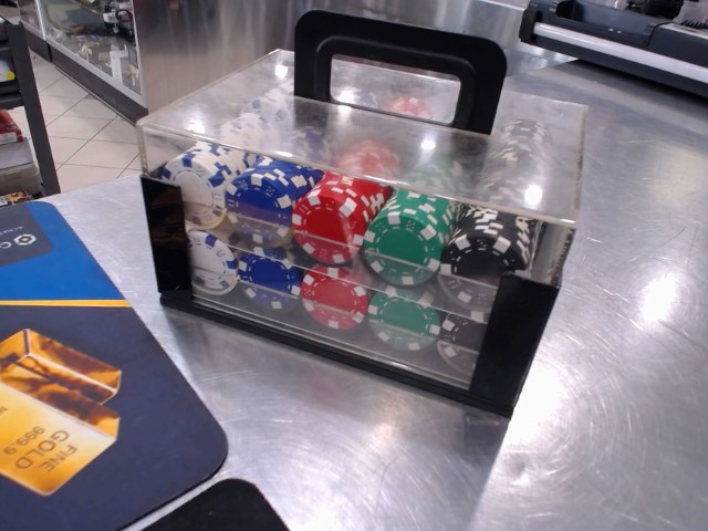 Malette de jetons de poker