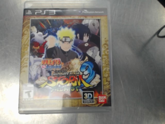 Naruto shippuden storm full burst 3