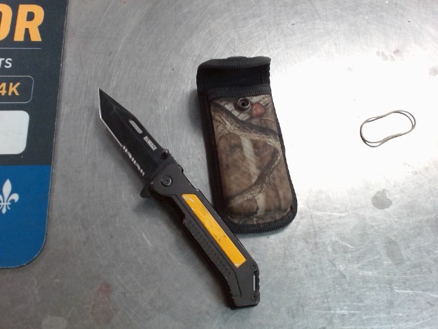 Flip knife dewalt avec etui