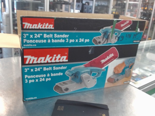 Belt sander electrique
