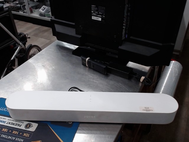 Smart tv soundbar blanche + ac
